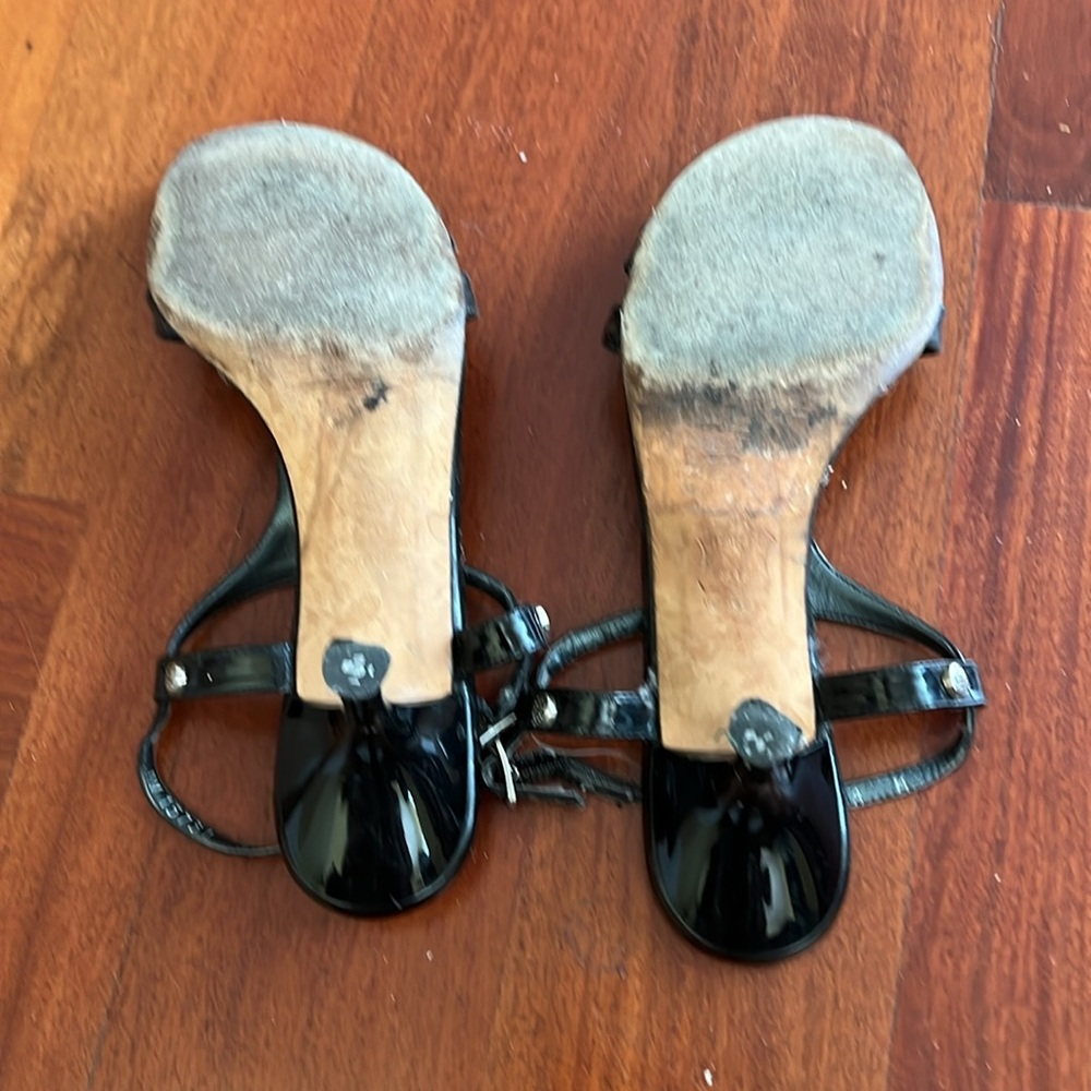 Stuart Weitzman Black Elegant Sandals - Picture 2 of 2